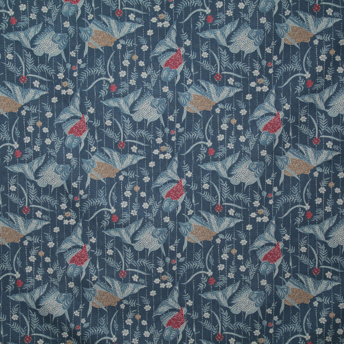 Pindler Cho Indigo Fabric CHO012-BL01