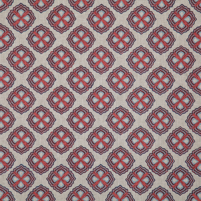 Pindler Tallulah Americana Fabric TAL030-RD01