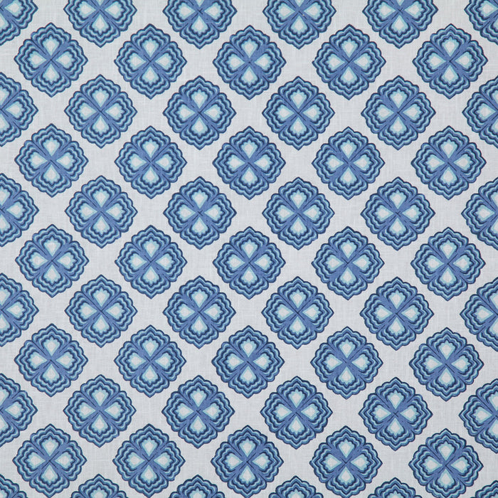 Pindler Tallulah Delft Fabric TAL030-BL01