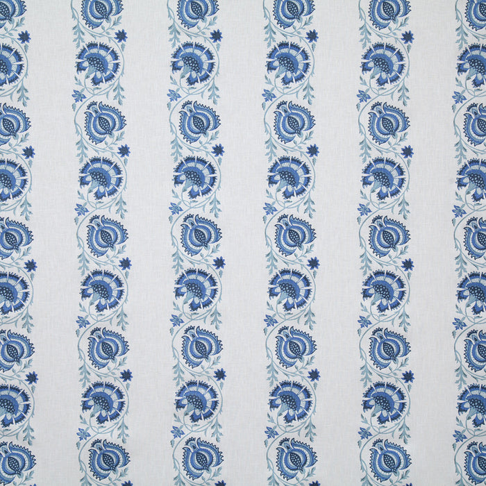 Pindler Samantha Delft Fabric SAM036-BL01