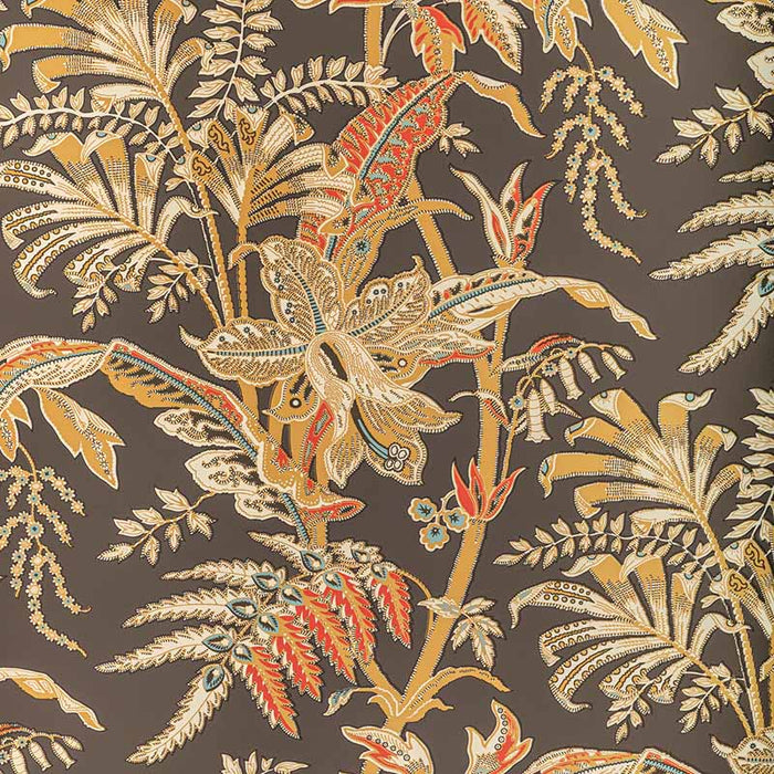Brunschwig & Fils Seychelles Taupe Wallpaper Sample P8022104.09.0