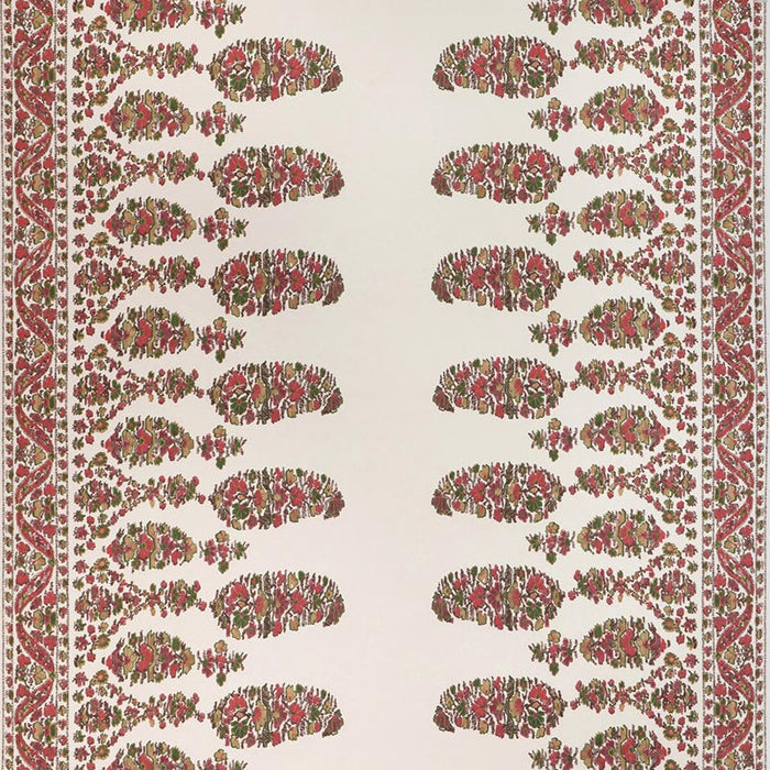 Brunschwig & Fils Visan Rose/Leaf Wallpaper Sample P8023104.73.0