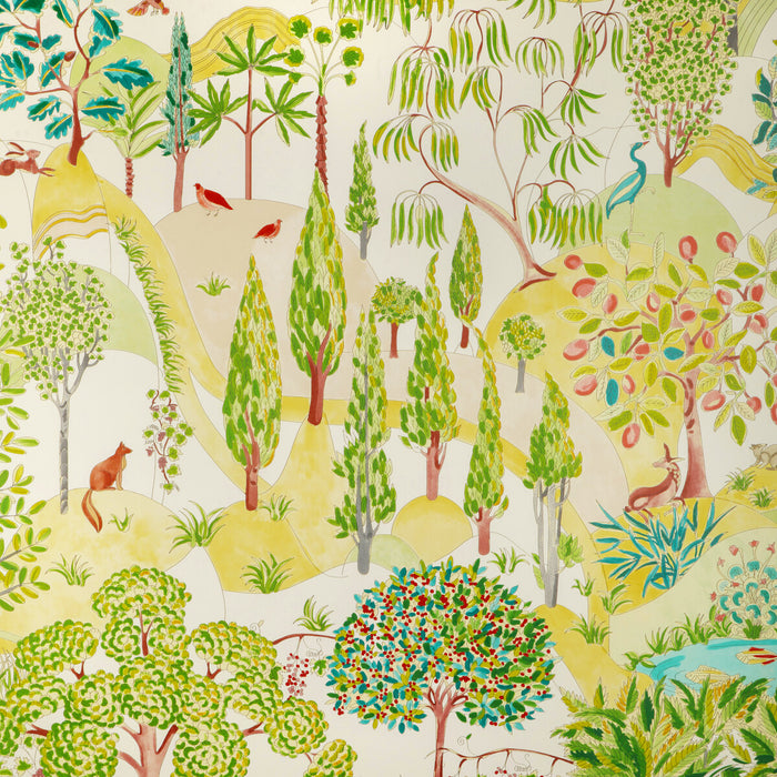 Brunschwig & Fils Folklore Leaf Wallpaper P8024111.33.0