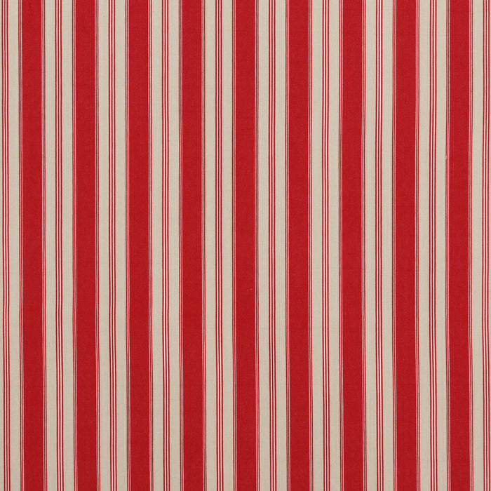 Baker Lifestyle Tango Ticking Red Fabric Sample PF50430.4.0