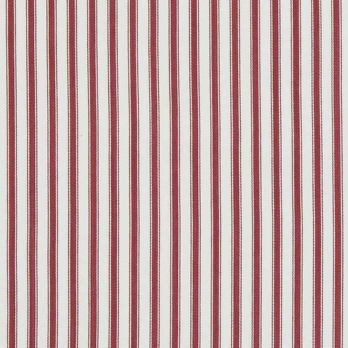 Baker Lifestyle Sherborne Ticking Red Fabric Sample PF50505.450.0