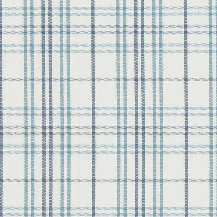 Baker Lifestyle Purbeck Check Aqua Fabric Sample PF50508.2.0
