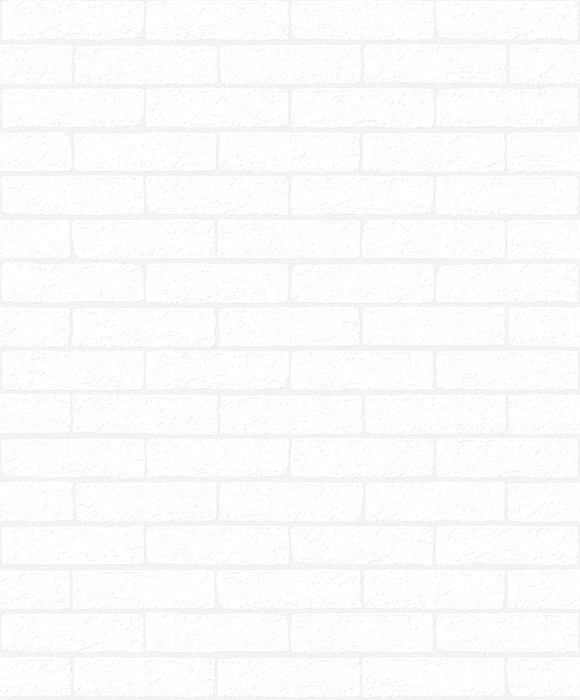 NextWall Rustico Faux Brick Off-white Wallpaper PP10900