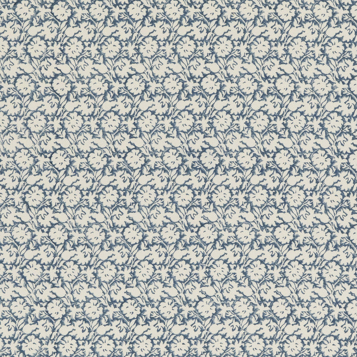 Baker Lifestyle Flower Press Indigo Fabric Sample PP50480.1.0