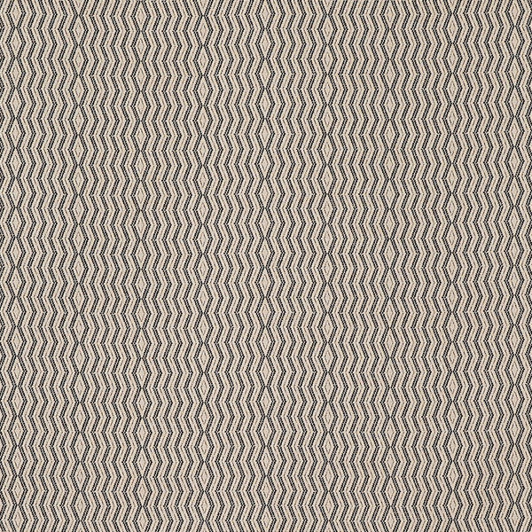 Peter Dunham Persis Charcoal On Natural Fabric Sample 131PRS03