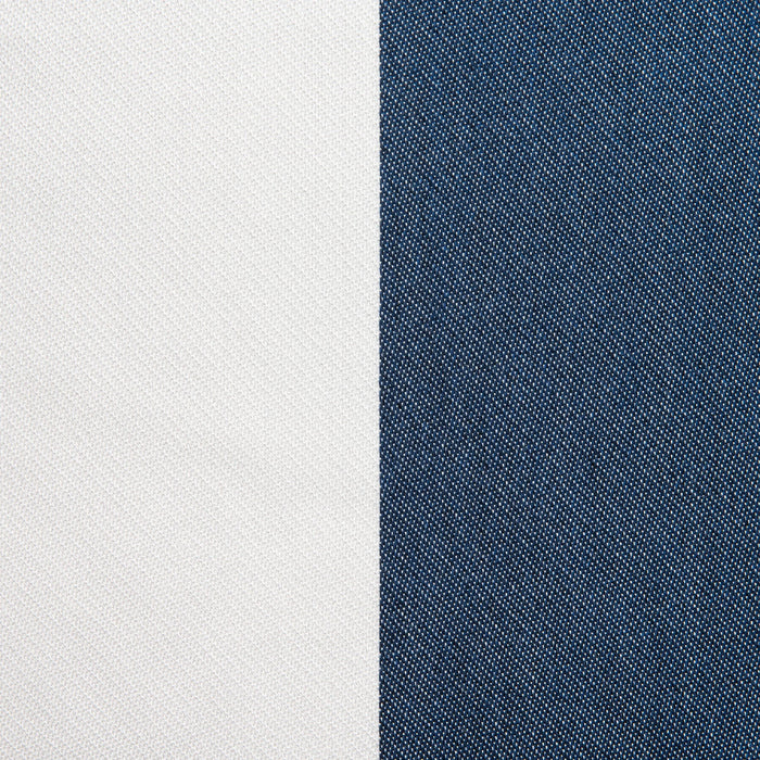 Link Outdoor Plain Stripe Dusk Blue Fabric 550-56