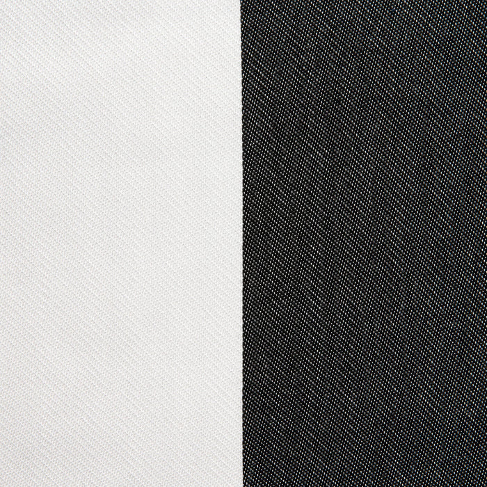 Link Outdoor Plain Stripe Noir Fabric 550-25