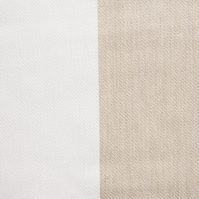 Link Outdoor Plain Stripe Sand Fabric 550-12