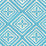China Seas Fiorentina Turquoise Wallpaper Sample 2490-09WP