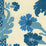 Quadrille Henriot Floral Turquoise Fabric 302042F-CU