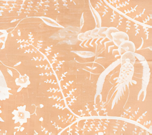 China Seas Cirebon Reverse Apricot Fabric Sample 6780-04