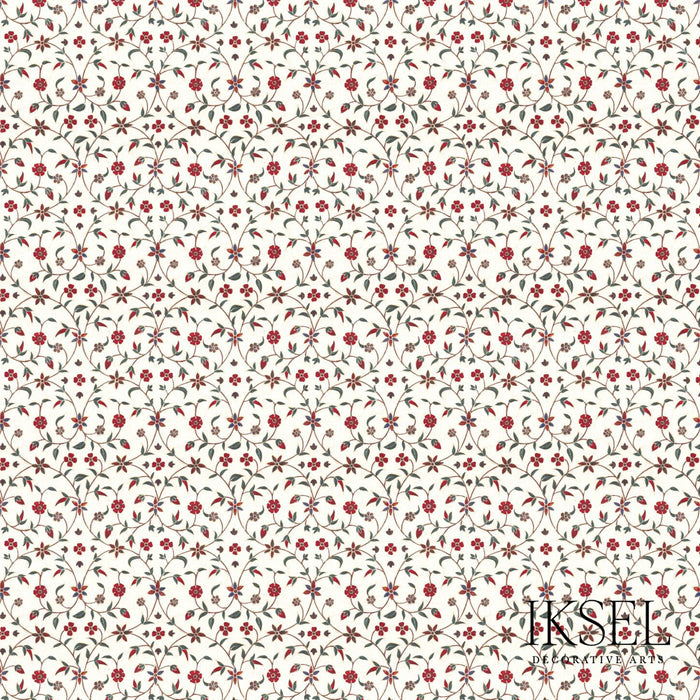Schumacher Indian Arabesque Original Fabric RF303CS01