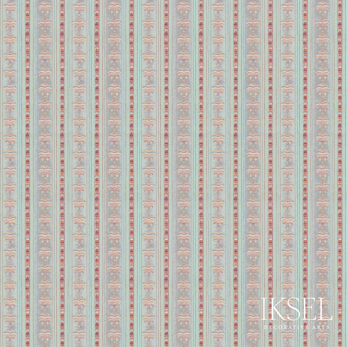 Schumacher Hindustan Stripe Original Fabric RF313CS01