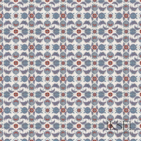 Schumacher Iznik Rustem Original Wallpaper RW102CS01-255