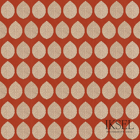 Schumacher Pomegranate Narred Wallpaper RW209CR22-255