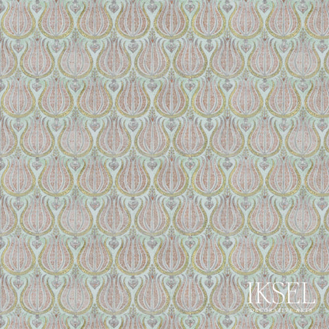 Schumacher Plump Tulips Original Wallpaper RW211CS01-255