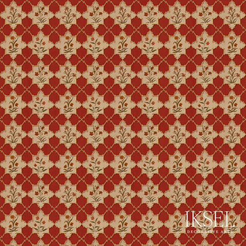 Schumacher Rajmata Jali Original Wallpaper RW305CS01-255