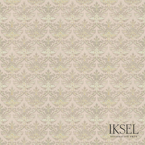 Schumacher Rialto Pebble Rose-Cashmere Wallpaper RW404CR50-255
