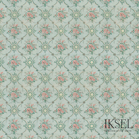 Schumacher Louis Xvi Bouquet Original Wallpaper RW414CS01-255