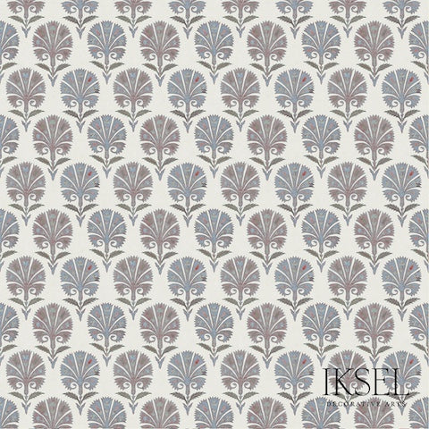 Schumacher Suzani Carnation Nattier Wallpaper RW501CR51-255