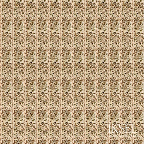 Schumacher Aleppo Stripe Autumn Wallpaper RW537CR62-255