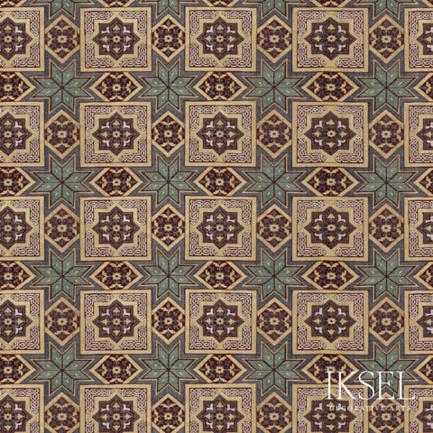 Schumacher Alhambra Checks Original Wallpaper RW907CR59-255