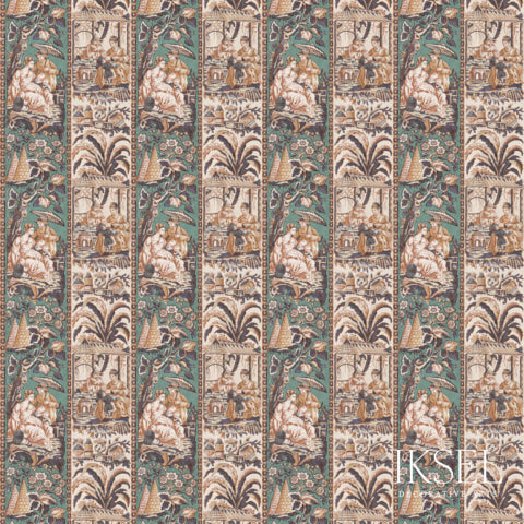 Schumacher Bristol Stripe Original Wallpaper RW912CR51-255