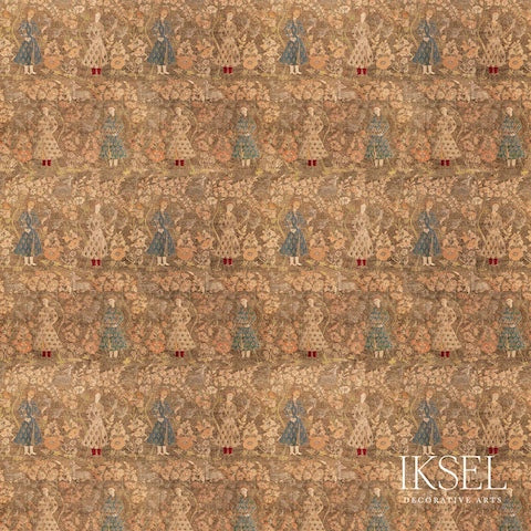 Schumacher Safavid Falconers Original Wallpaper RW920CS01-255