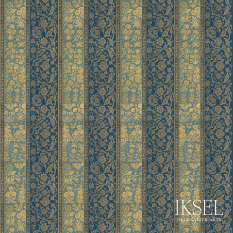 Schumacher Nur Jahan Stripe Original Wallpaper RW922CS01-255