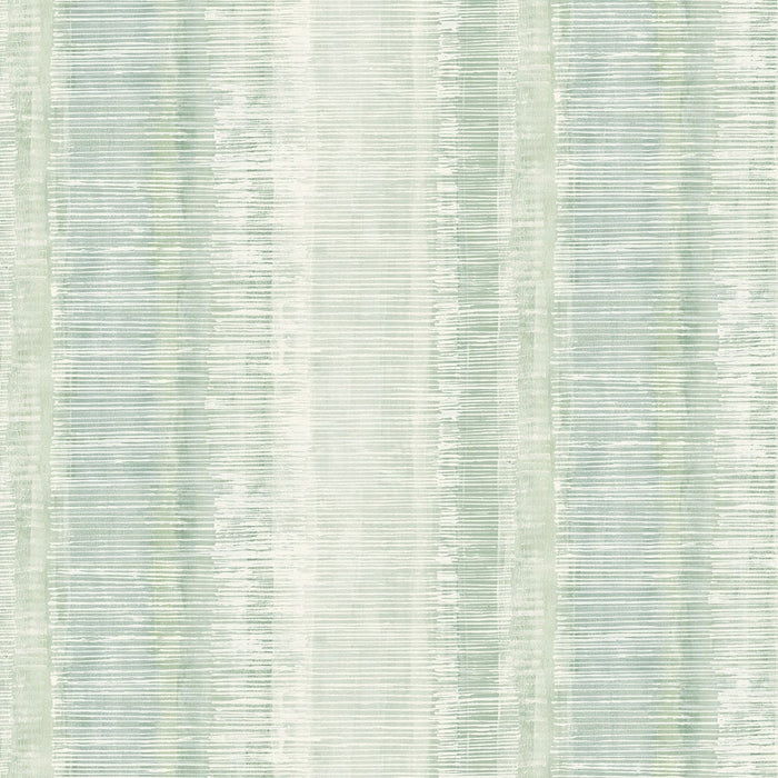 Seabrook Designs Tikki Natural Ombre Washed Jade And Aloe Wallpaper Sample RY31004