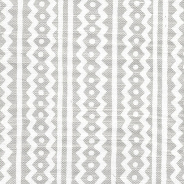 Alan Campbell Ric Rac Pale Gray Fabric Sample AC935WH-03