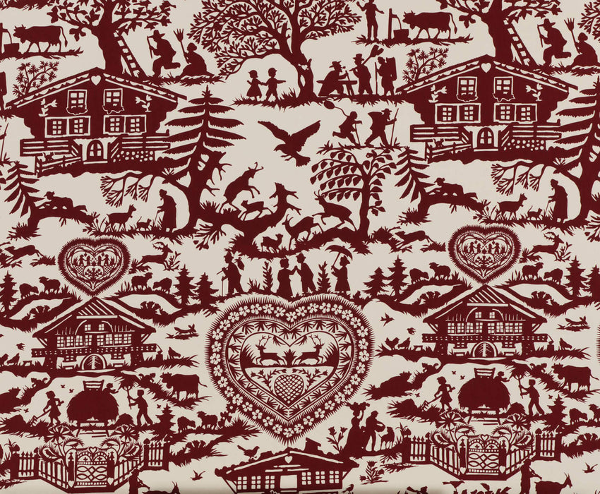 Pierre Frey Alpage Cerise Fabric F2336003
