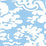 China Seas San Marco Reverse Zibby Blue Wallpaper Sample 2335-43WP