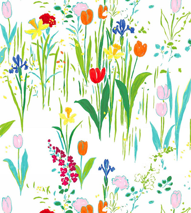 Scalamandre Guermantes White Fabric SC165470001