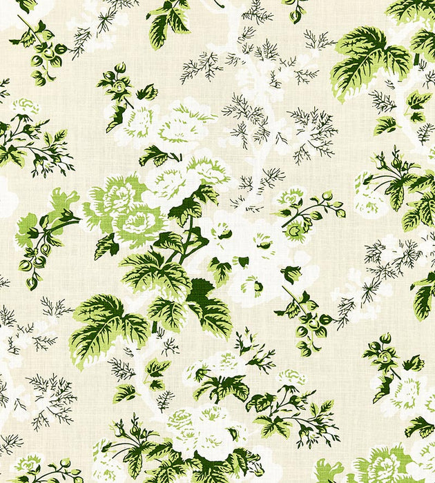 Scalamandre Ascot Linen Print Verdure Fabric SC166020001