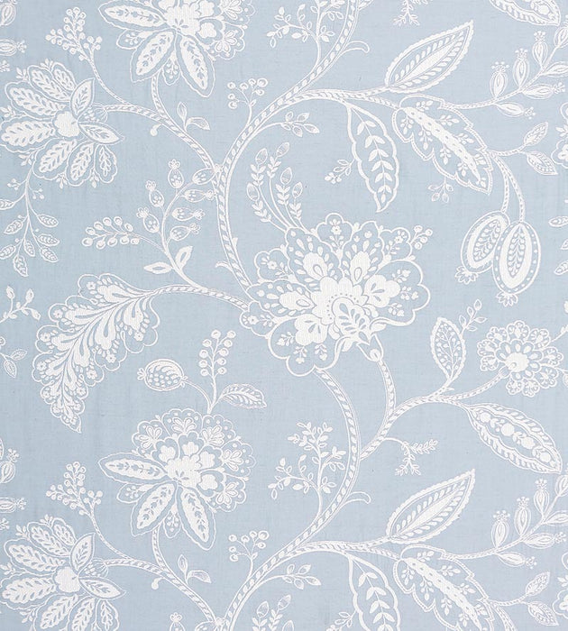 Scalamandre Kaveri Vine Sky Fabric SC270110001
