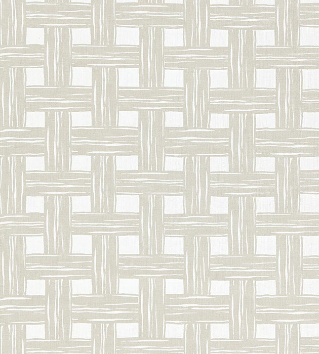 Scalamandre Bamboo Lattice Sand Fabric SC270590001
