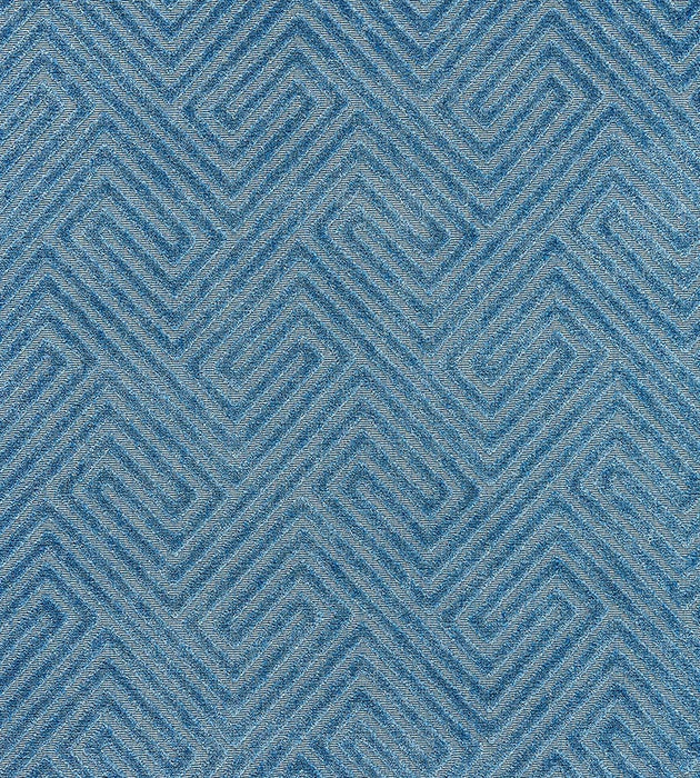 Scalamandre Meander Velvet Denim Fabric Sample SC270600001