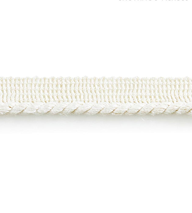 Scalamandre Liam Linen Cord Blanc Trim Sample SCC3090001