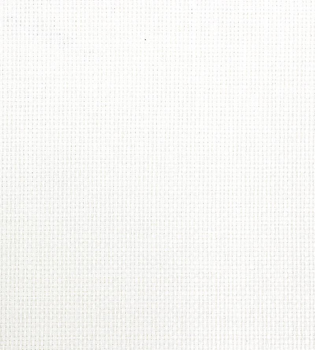 Scalamandre Basket Weave G1191 White Wallpaper SCG11910001