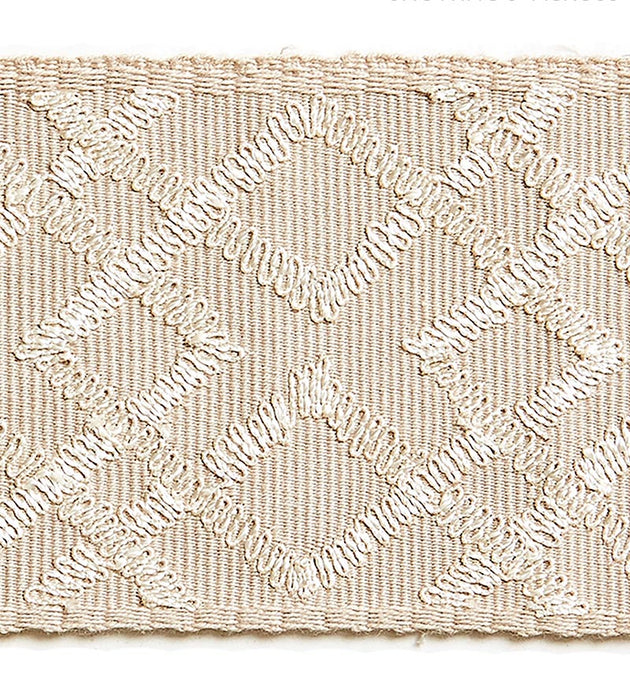 Scalamandre Lattice Tape Linen Trim Sample SCT32950001