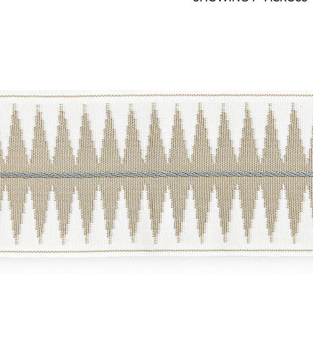 Scalamandre Soleil Tape Linen Trim Sample SCT33080001