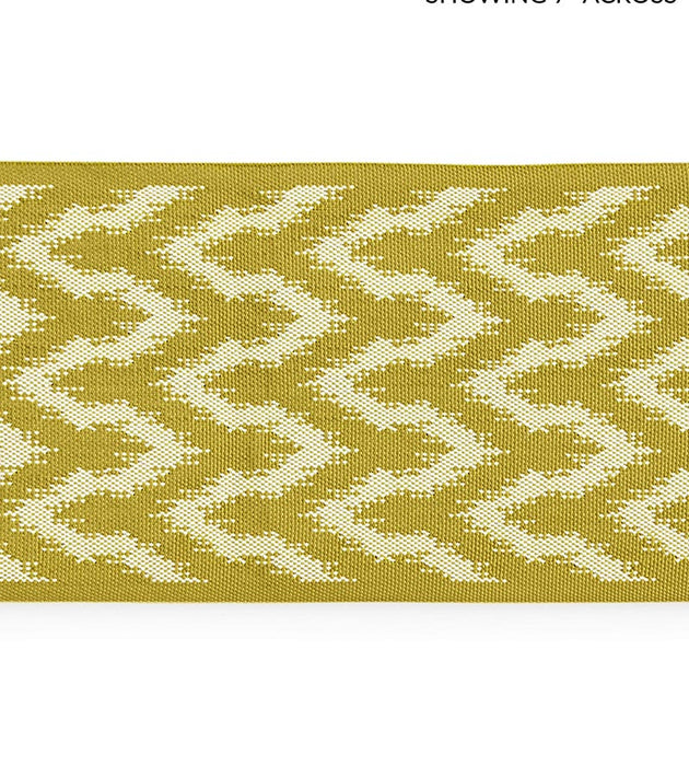Scalamandre Seychelles Tape Citron Trim Sample SCT33090001