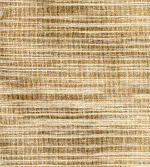 Scalamandre Metal Sisal White Gold Wallpaper Sample SCWP883380001