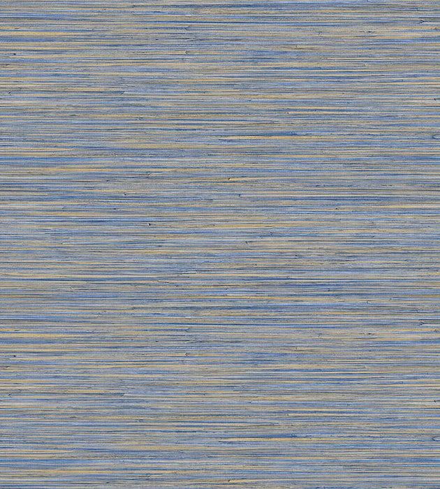 Scalamandre Akita Dark Blue Wallpaper Sample SCWP884570001