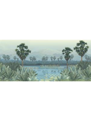 Scalamandre Tropical Mural | 9 Panel Set Jungle Wallpaper SCWP885910001